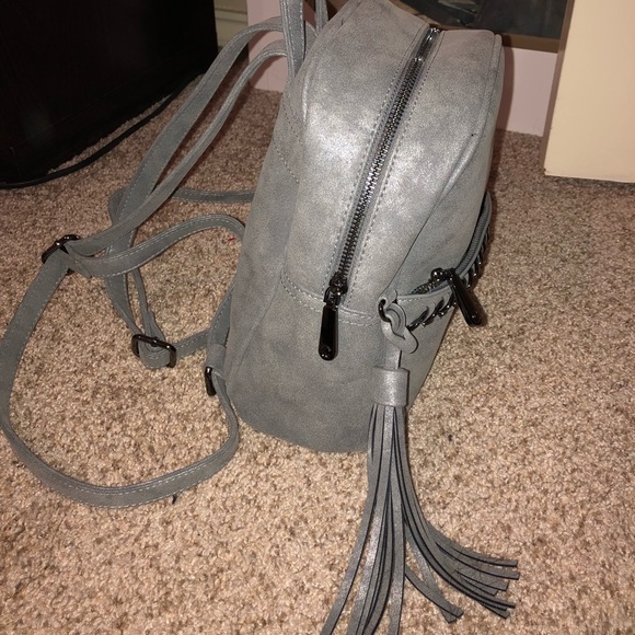 Grey Mini Backpack - Picture 5 of 6